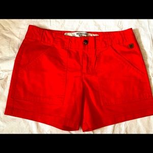 Burton Bright Red shorts